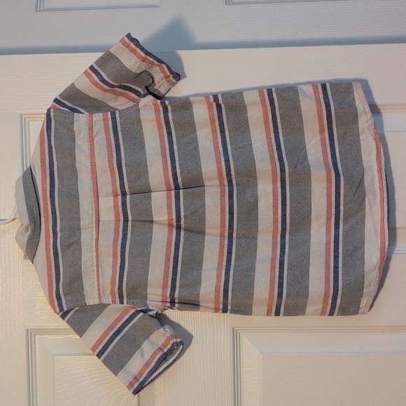 Children's Place Striped Boys Button Down Shirt -  Size 5/6 - Picture 5 of 5